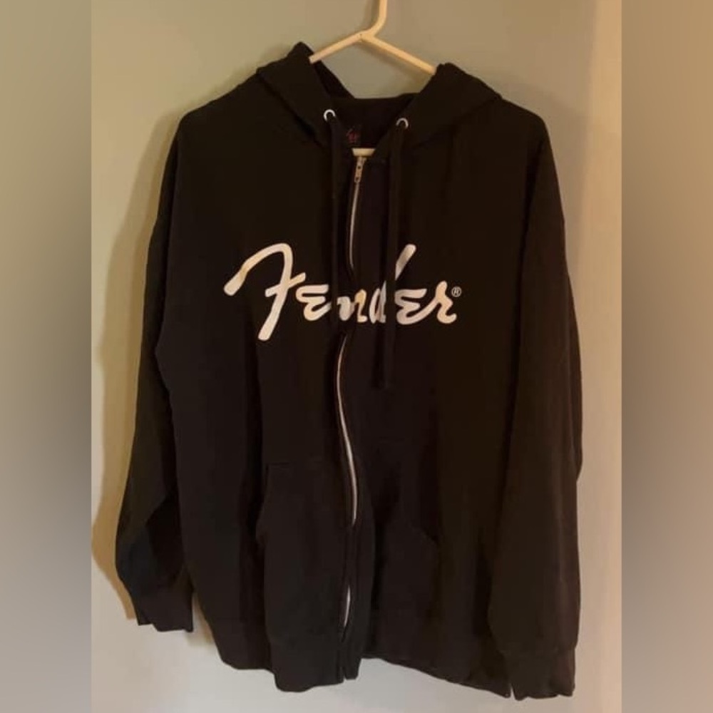 Fender zip up hoodie